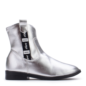 Bota Infantil Cano Baixo Solado Reto Stars Mini Sua Cia