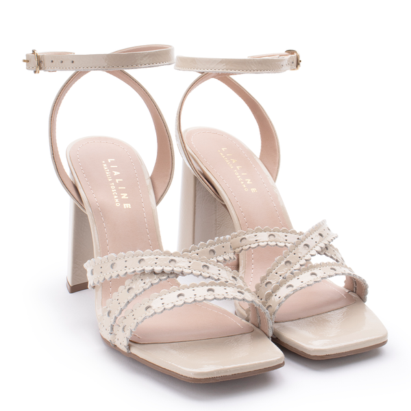 【289】lalala 様 Sandália Couro Margham Lia Line + Natália Toscano