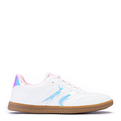 Branco/Rosa Ballet Perolizado Holográfico