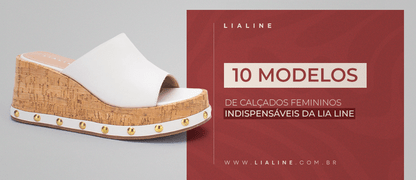 10 modelos de calcados da lia line